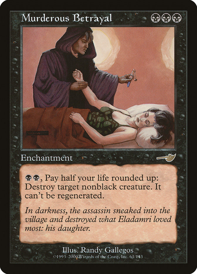 Murderous Betrayal - Foil